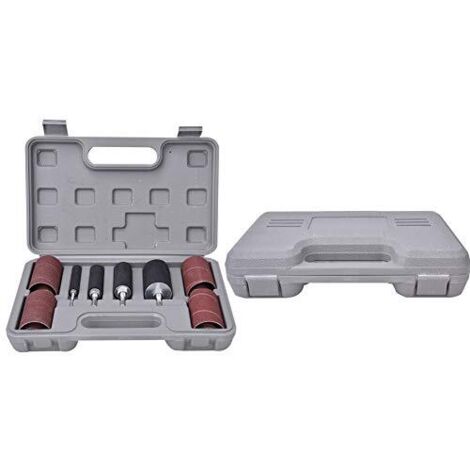 Ponceuse à Tambour, Accessoire de Foret, Kit Manchon Tambour Ponçage, Ponçage pour Perceuse, d'accessoires Forage, Outil Polissage du Bois et Métal, -