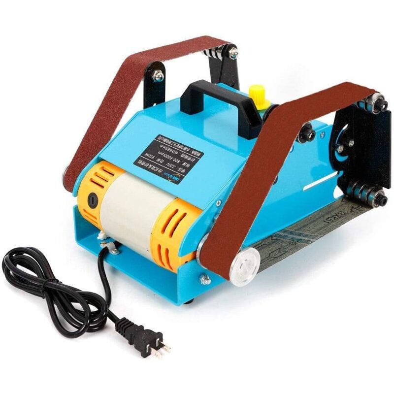 Ponceuse à bande 950 W 220 V Double Axis Belt Sanding Ponceuse à disque