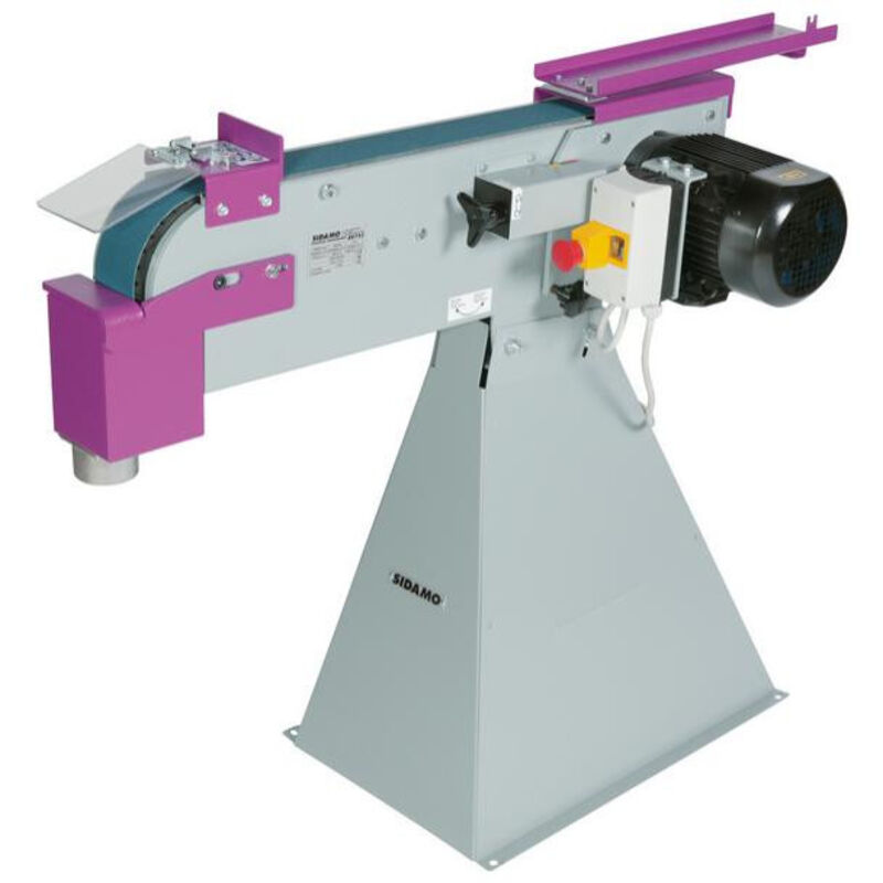 Sidamo - Ponceuse à bande 2000 x 75 mm bg 753 - 400V 2200W - 20105028