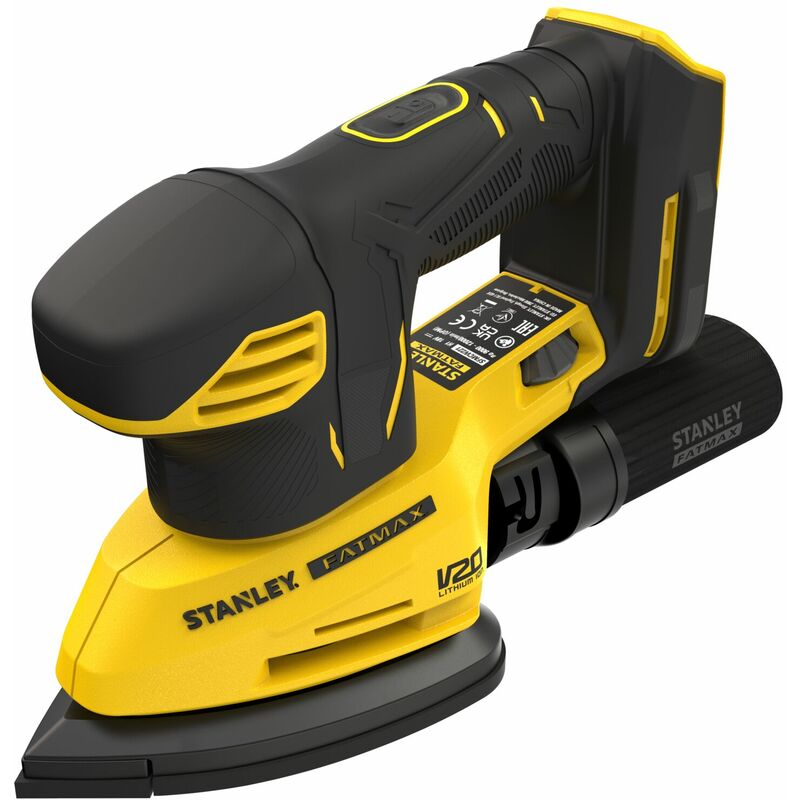 Stanley - V20 Ponceuse de Finition - Lithium 18V - Sans Batterie fatmax - SFMCW221B-XJ