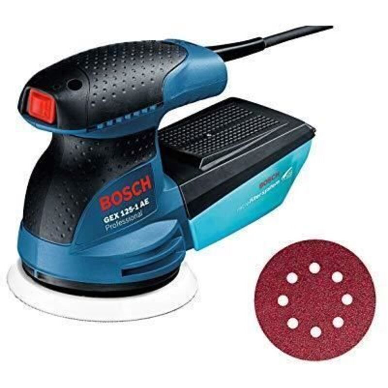 Ponceuse Excentrique Bosch GEX 125 1 AE Plateau 125 mm Filaire - vue 2