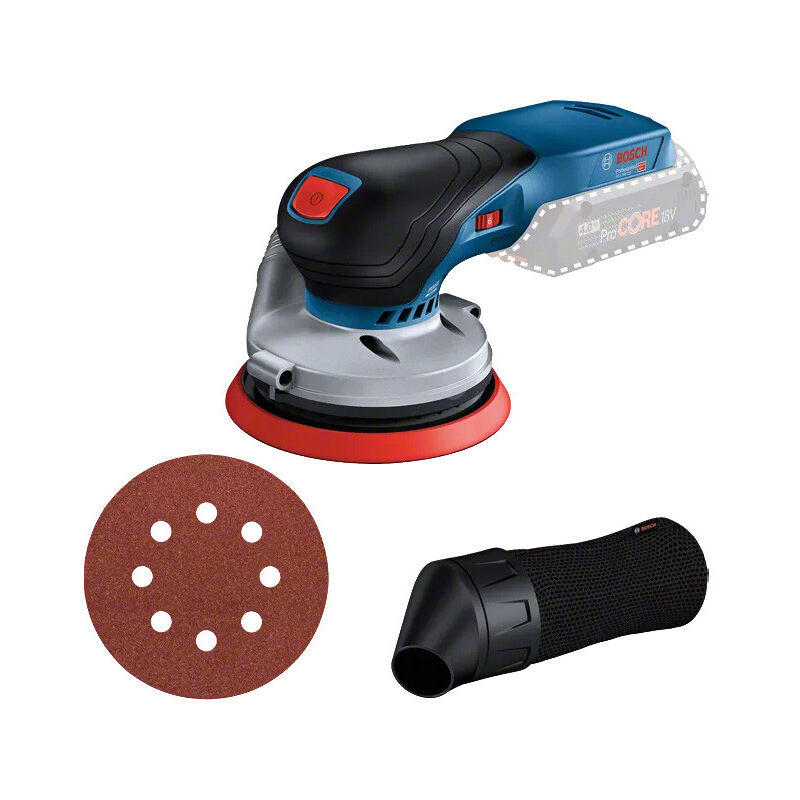 Ponceuse Excentrique Bosch Professional GEX 18V-125 – 18V, 125mm, Moteur Sans Charbon - vue 4