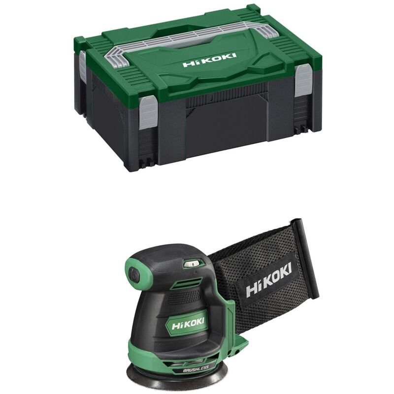 Ponceuse orbitale 18V Ø125 mm (Produit seul) en coffret Hikoki SV1813DAW2Z