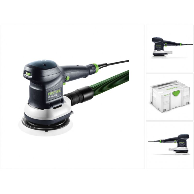 Festool - ets 150/3 EQ-Plus Ponceuse excentrique 310W course 3mm dans Systainer ( 571898 )