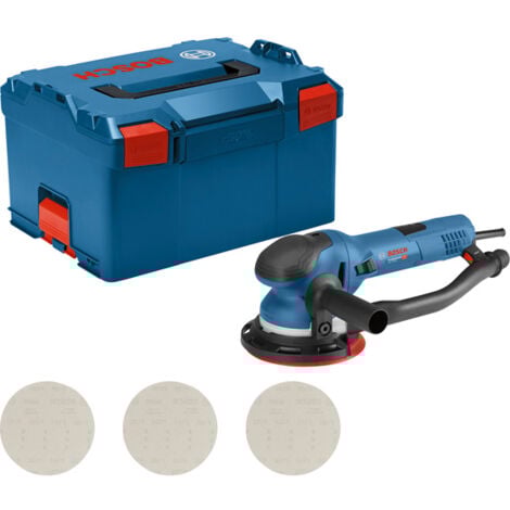Ponceuse excentrique GET 75-150 Bosch avec accessoires dans L-Boxx taille 3