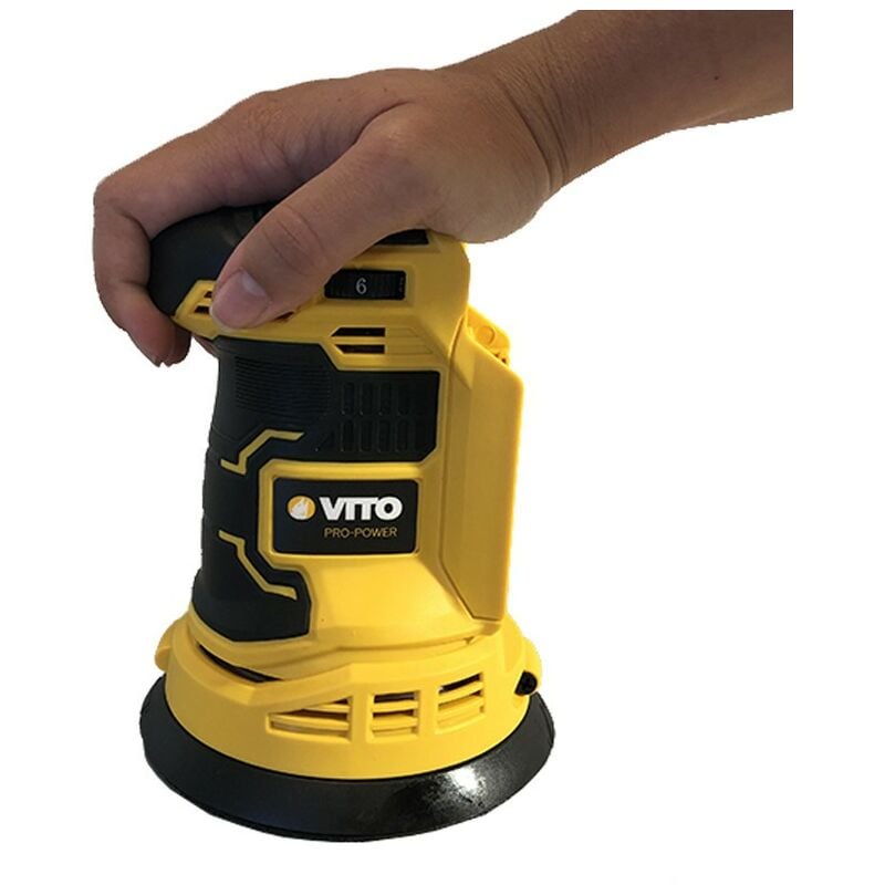 Ponceuse Excentrique Orbitale 125mm sans fil 20V Lithium ego li Sans Batterie ni chargeur vito