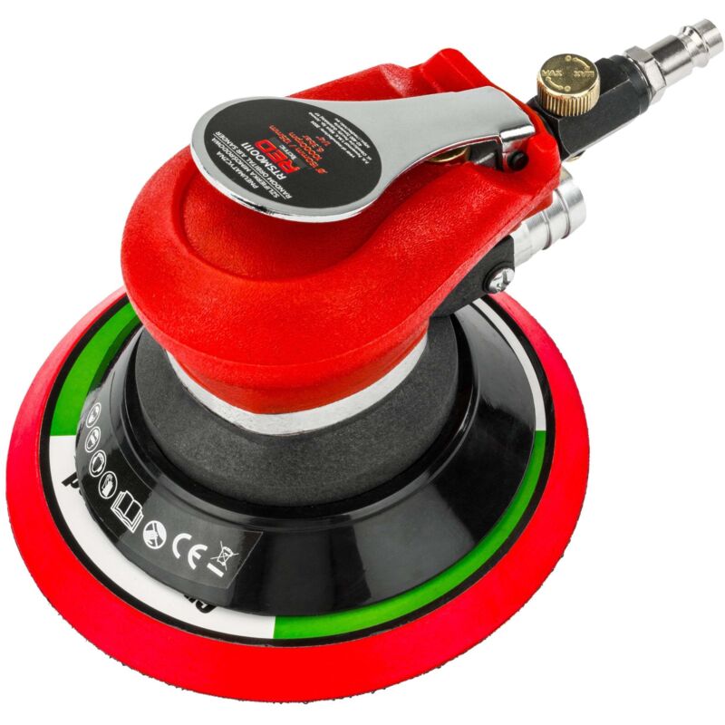 Jardibricodeco - Ponceuse Excentrique Orbitale Pneumatique : 6,3 Bar / 90 Psi