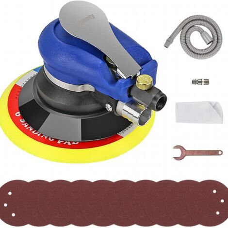 Ponceuse excentrique orbitale pneumatique avec disque Ø 200 mm 6" - 1pc