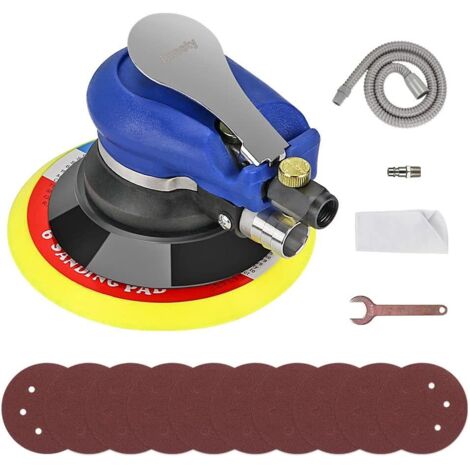 Ponceuse excentrique orbitale pneumatique avec disque Ø 200 mm 6" - 1pc