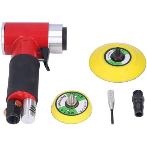 Ponceuse Excentrique Pneumatique pour Bois - Machine à Polir et Poncer OW‑942