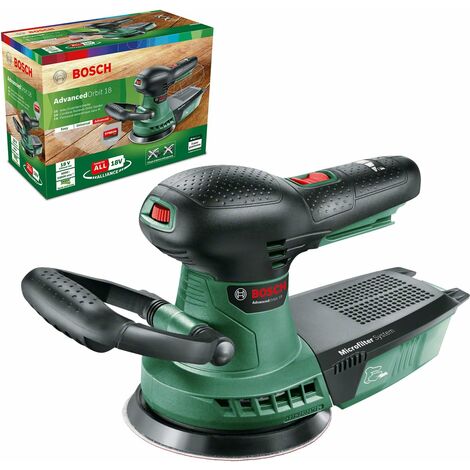 Ponceuse excentrique sans fil Bosch - Advancedorbit 18 (Livré sans batterie ni chargeur, avec accessoires)