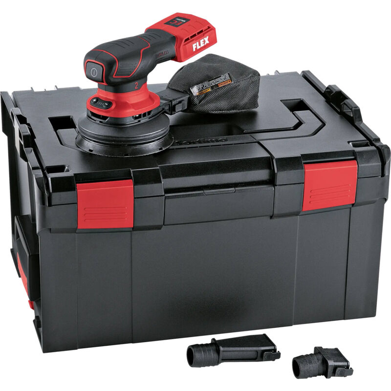 Ponceuse excentrique sans fil Flex ORE 2-125 18-EC sans batterie ni chargeur dans L-BOXX 238