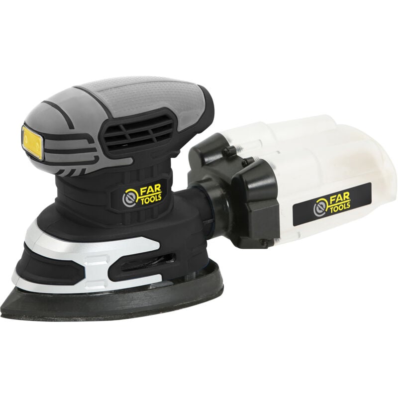 Fartools - Ponceuse Delta 200W 140x140x80mm filtre cartouche