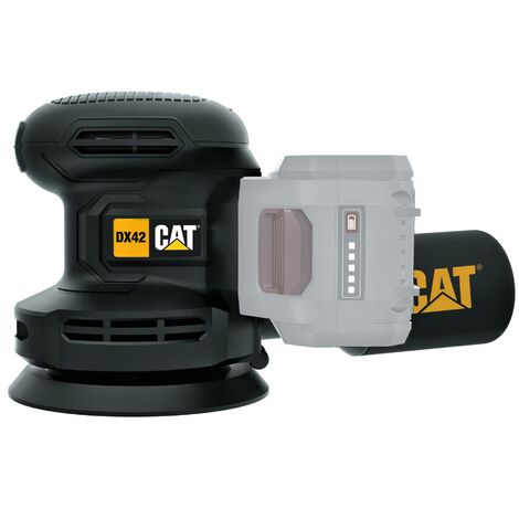 PONCEUSE ORBITALE ALEATOIRE 125MM 18V CATERPILLAR DX42B MACHINE