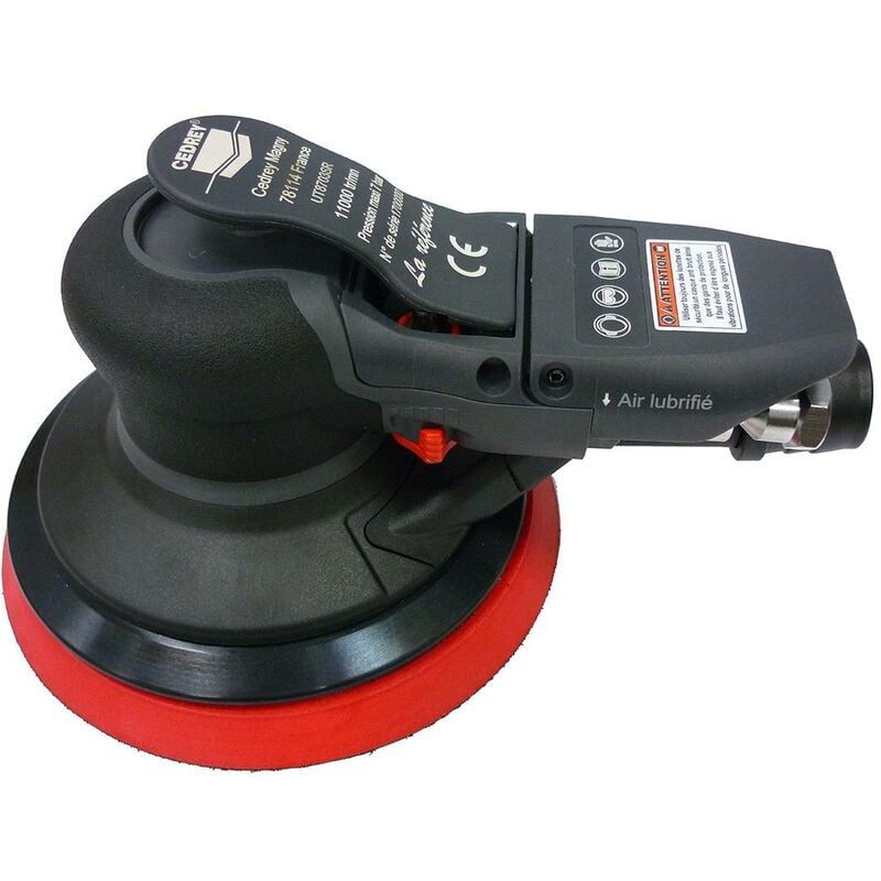 Cedrey - ponceuse orbitale deport 5MM aspirante Ø125 palettes kevlar