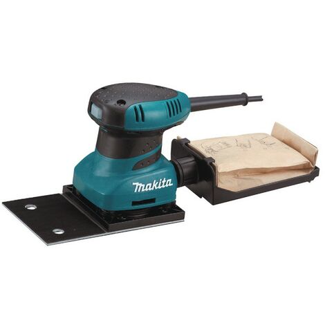 Ponceuse orbitale Makita BO4566 avec base rectangulaire pour volets
