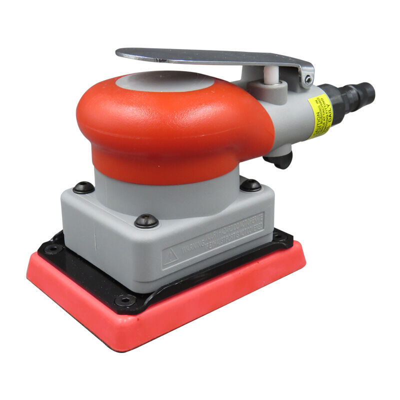 SNQ - Ponceuse Pneumatique 10000 Tr/min Air Square Orbit Ponceuse de Finition pour le Ponçage du Bois, Cirage de Voiture, Ponçage des Métaux 75x100mm