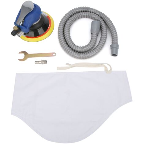 Ponceuse pneumatique 150mm 6 pouces avec raccord d'entrée 1/4 pouce UE pour polissage