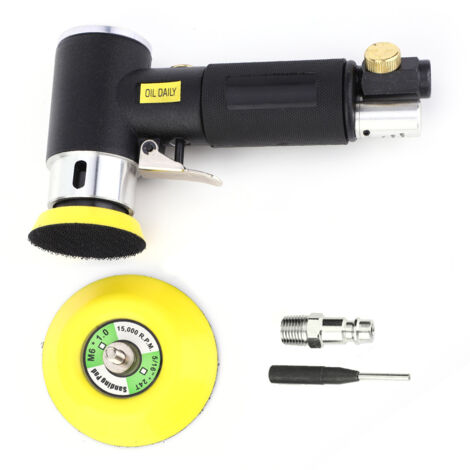 Ponceuse pneumatique 3" et 2" pour polissage et meulage, 15000 tr/min, raccord 1/4"
