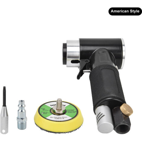 Ponceuse Pneumatique Excentrique 2-en-1 12000 tr/min 0.6‑0.8 MPa pour Polissage et Ponçage Modèle YC‑2614