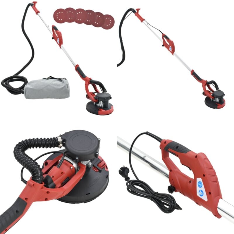 Vidaxl - Ponceuse pour cloison sèche avec fonction d'aspiration 750 w - ponceuse pour cloisons sèches - ponceuses pour cloisons sèches - Home & Living
