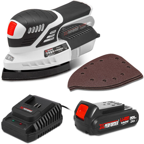 Ponceuse triangulaire 20V max avec batterie 2Ah - X PERFORMER