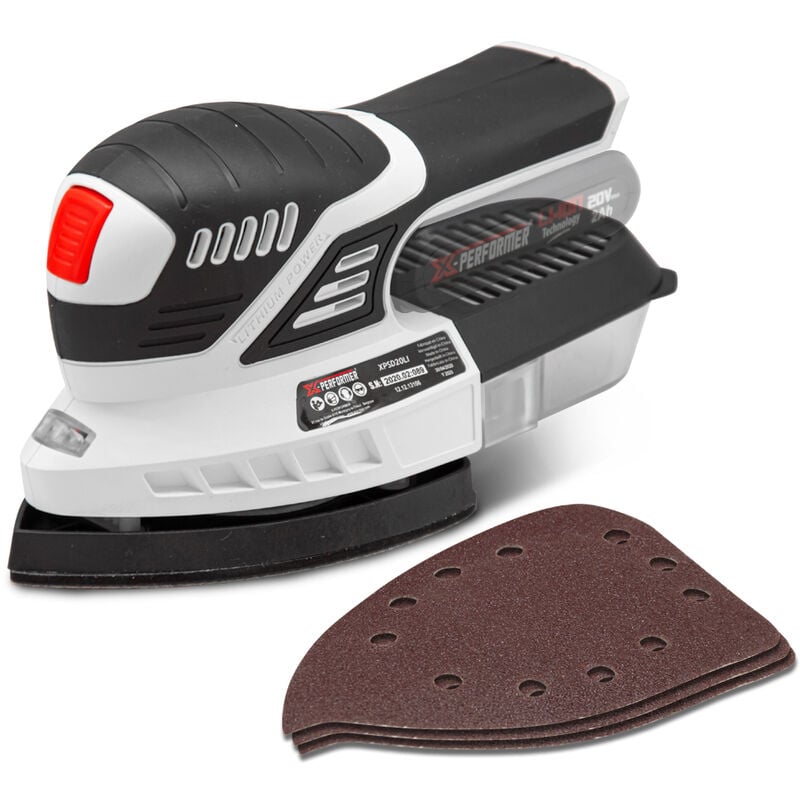 X-performer - Ponceuse triangulaire 20V max livrée sans batterie - x performer