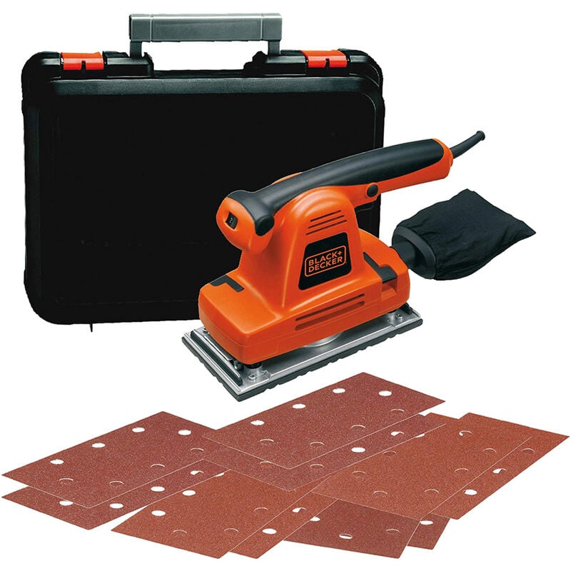 Black&decker - Ponceuse orbitale 'Ka274Eka-Qs' 310 w