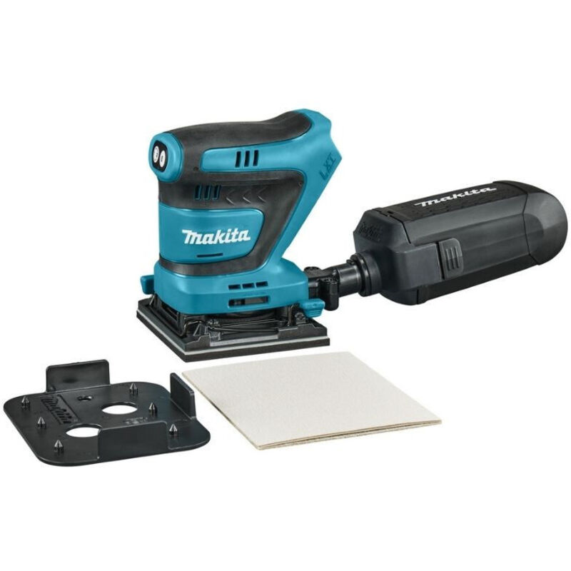 Makita DBO 481 Z Ponceuse vibrante sans fil 18 V 112 x 102 mm Solo - sans batterie, sans chargeur