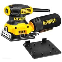 Ponceuse vibrante de finition DEWALT 230W 1/4 feuille DWE6411