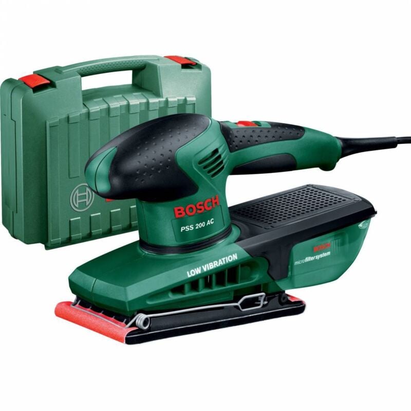 Bosch - v ponceuse orbitale 200w pss200ac