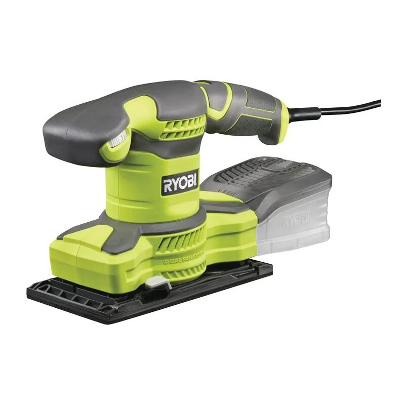 Ryobi - Ponceuse vibrante électrique 280W - sac de transport - 3 abrasifs RSS280-S