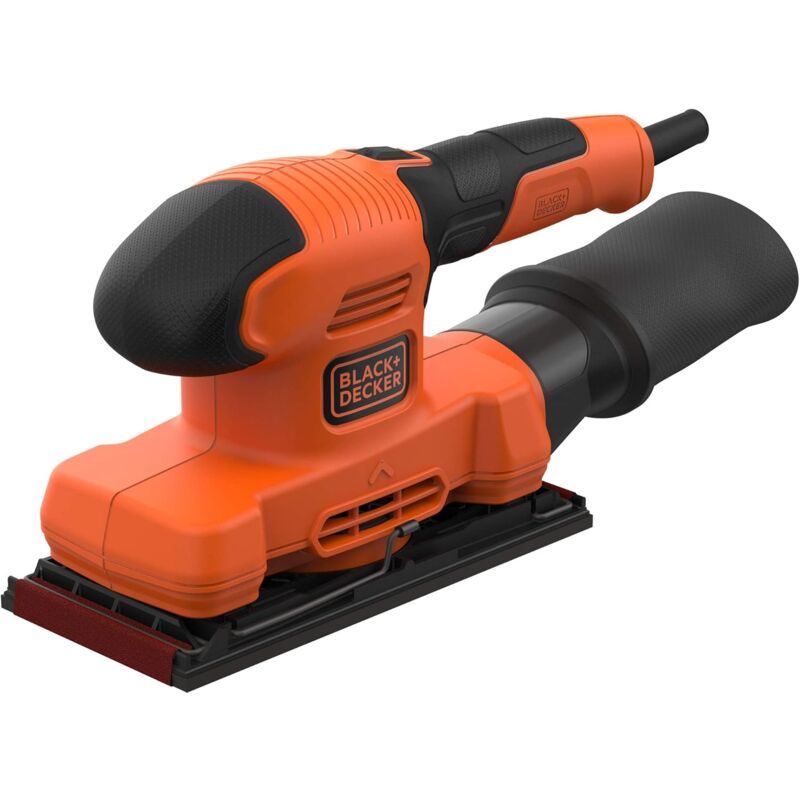 Black&decker - Ponceuse orbitale BEW220-QS 150 w 1/3 feuille
