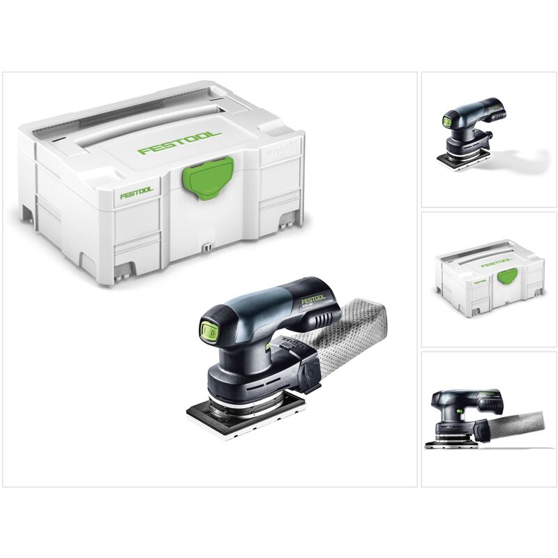 Festool - rtsc 400 Li-Basic 18V Ponceuse vibrante hybride sans fil ou secteur avec boîtier Systainer - sans Batterie, ni Chargeur ( 201519 )