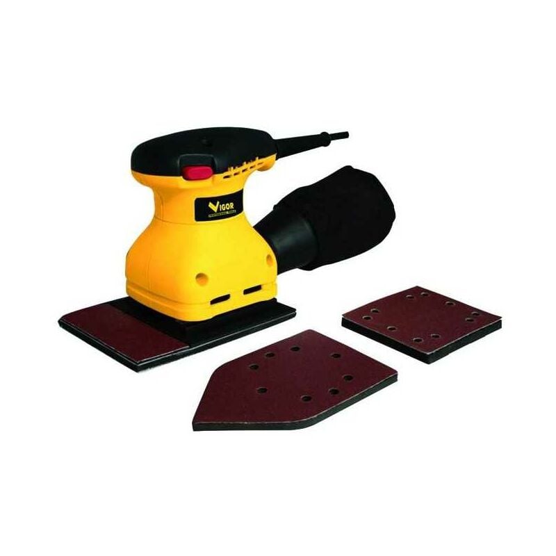Vigor - Ponceuse pour Volets Vlp-190 3-Plaques Watt 240