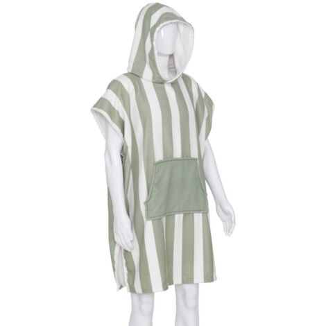 Poncho da spiaggia wili verde celeste 80x100 cm - Atmosphera créateur d'intérieur