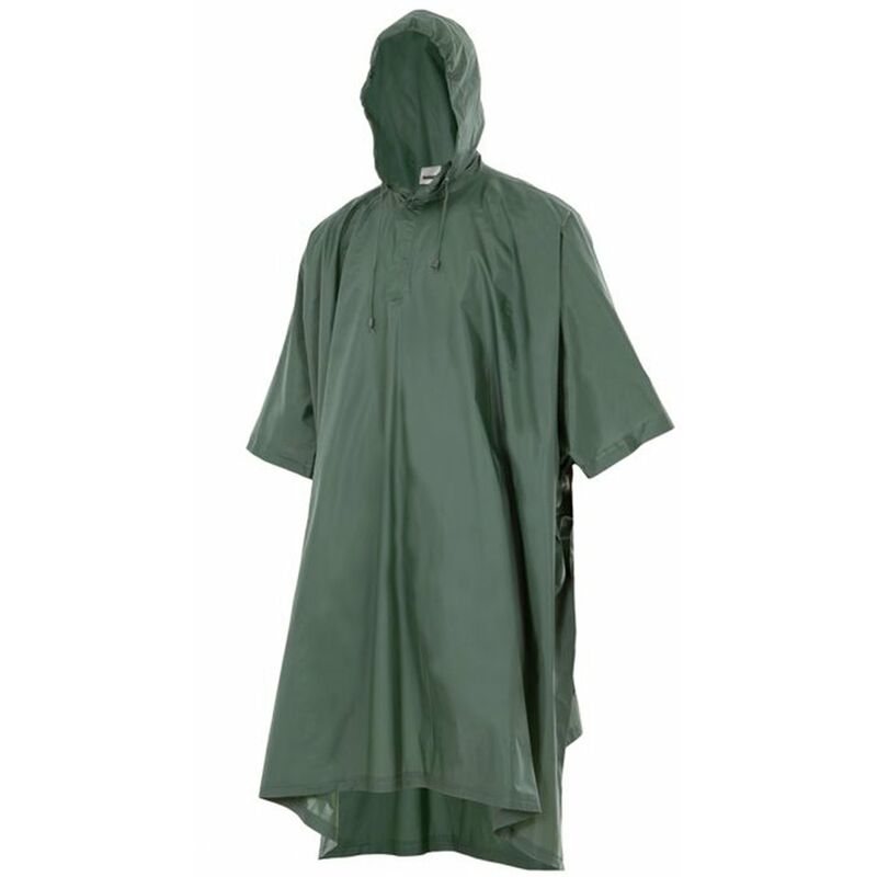 

PONCHO DE LLUVIA CON CAPUCHA Verde U