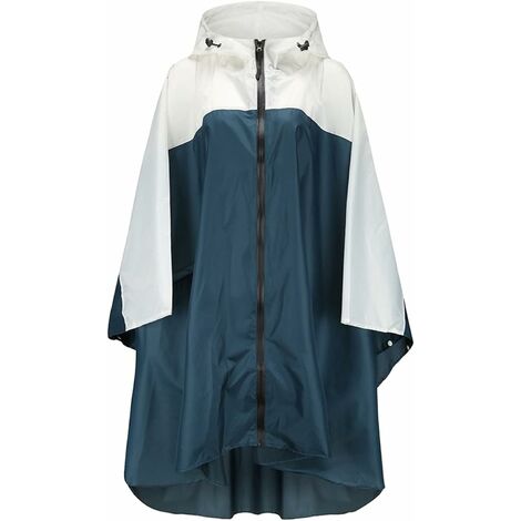 Poncho de pluie imperméable pour femme, élégant, léger et réutilisable, veste de pluie avec capuche