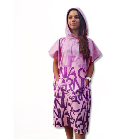 Poncho de surf, toalla de surf de microfibra, albornoz, capucha, secado rápido