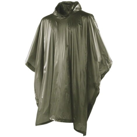 2 X PONCHO IMPERMEABILE MANTELLO UNIVERSALE CON CAPPUCCIO MANTELLA