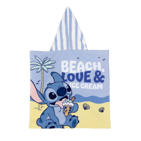 Poncho Microfibre - Stitch (Lilo & Stitch) - 50x50 cm