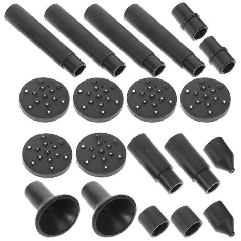 Pond Fountain Nozzle Heads Plastic Water Sprayers for Fountain 6Sets Outdoor Use