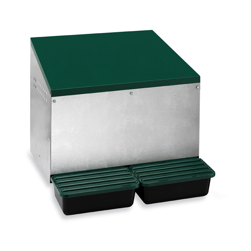 Poulailler Direct - Pondoir Poule Extérieur En Métal 2 Nichoirs - Gaun