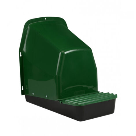 Pondoir pour poules extérieur en plastique 1 nichoir – Dimensions L44,5 x l37 x H50 cm – Accroché à une paroi pour collecte facile des œufs – Gaun