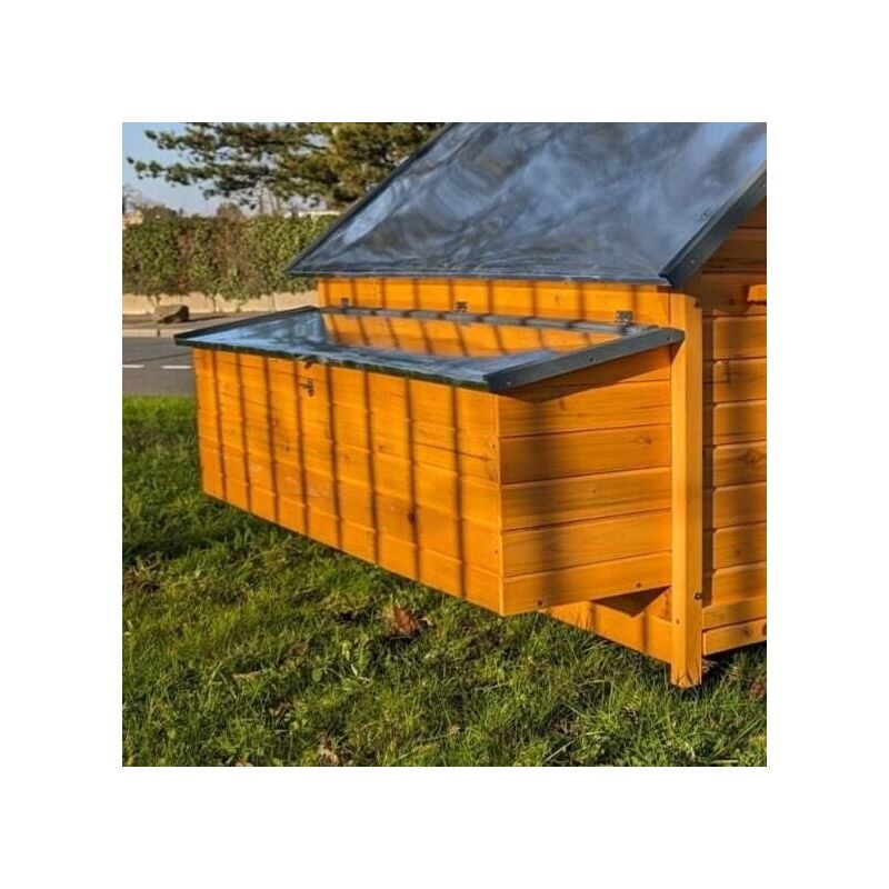 Animal Valley - Pondoir Supplémentaire Pour Poulailler Bassette Xxl Toit Tôle