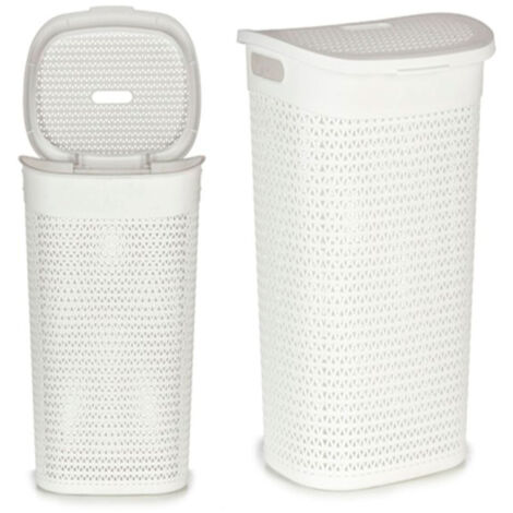 PONGOTODO CON TAPA 60L BLANCO