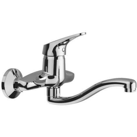PONSI Cucina rubinetto cucina a parete con bocca girevole codice prod: BTKIMCLA01