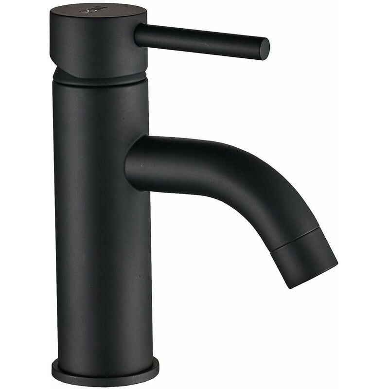 Ponsi - Rubinetteria Dante mitigeur lavabo noir mat BTDANKLA01 Noir mat