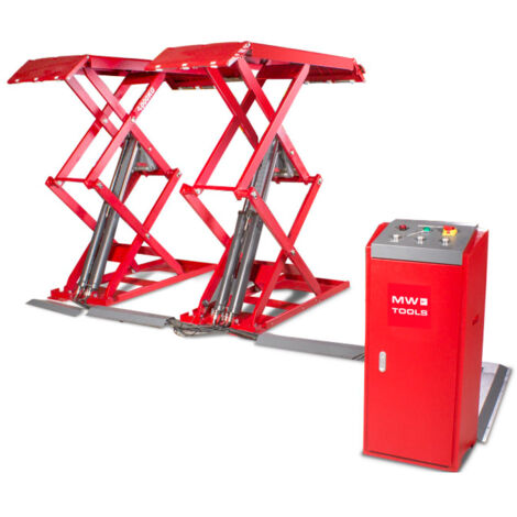Pont ciseaux élévateur 4 t 1950 mm 3x400 V MW Tools SL405U