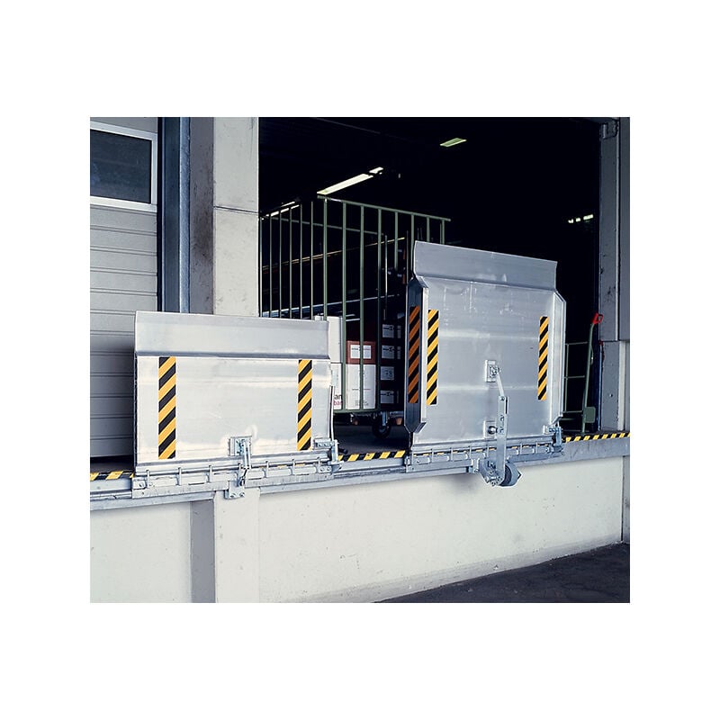 Pont de chargement coulissant dénivelés moyens - Longueur 815mm/Largeur 1250 mm - Charge max 4000kg - Prix Unitaire - SKB01